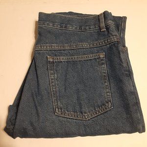 L.L. Bean Women's Original Fit Flannel Lined Jeans 14 PET 272283